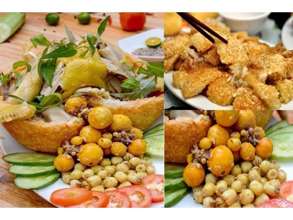 GÀ BÓ XÔI ÔM TRỨNG NON HẠT SEN TRUYỀN THỐNG